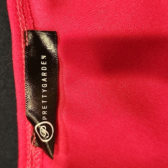 Pretty Garden Hot Pink One Shoulder Dress - Picture 6 of 6